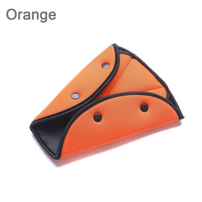 1PC Ζώνη ασφαλείας για παιδιά Τρίγωνο Fixer Ασφαλές κάλυμμα ζώνης ασφαλείας αυτοκινήτου Μαλακό ρυθμιζόμενο για προστασία λαιμού παιδιών Εσωτερικό αξεσουάρ αυτοκινήτου