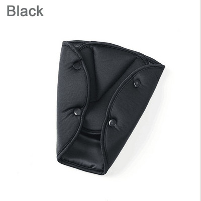 1PC Ζώνη ασφαλείας για παιδιά Τρίγωνο Fixer Ασφαλές κάλυμμα ζώνης ασφαλείας αυτοκινήτου Μαλακό ρυθμιζόμενο για προστασία λαιμού παιδιών Εσωτερικό αξεσουάρ αυτοκινήτου