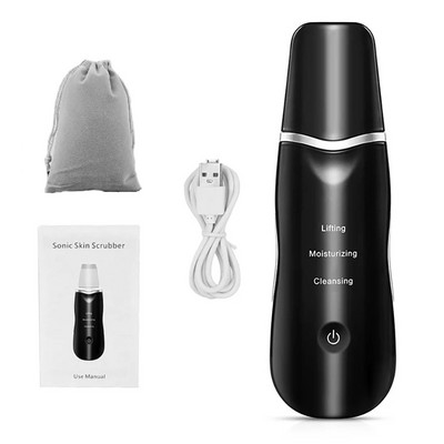 Ultrahangos bőrradír mély arctisztító gép peeling lapát arc pórustisztító arcbőrradír lifting gép