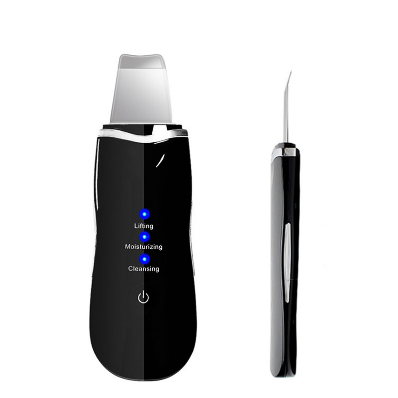 Ultrahangos bőrradír mély arctisztító gép peeling lapát arc pórustisztító arcbőrradír lifting gép