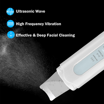 Ultrasonic Shovel Skin Machine Electric Pore Cleanser Blackhead Acne Cleanser Lifting and Tightening Beauty Instrument