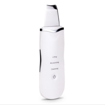 Beauty Instrument Ultrasonic Skin Scrubber Ion Cleansing Εδάφους απολέπισης Αφαιρώντας Μαύρα Στίγματα