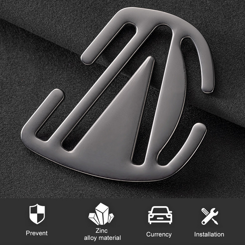 Newrst Αυτοκίνητο Ρυθμιστής ζώνης ασφαλείας από κράμα αλουμινίου Κλιπ ζώνης ασφαλείας αυτοκινήτου Κλιπ ζώνης ασφάλισης Πόρπη ώμου για ενήλικα παιδιά