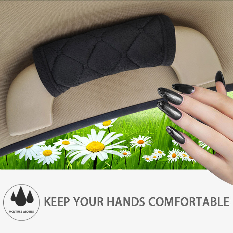 1 paar sisemiste uksekäepidemete katted sisekujunduse kaunistuste komplektid auto ukse käsipuu katted auto katusehoidiku kaitse