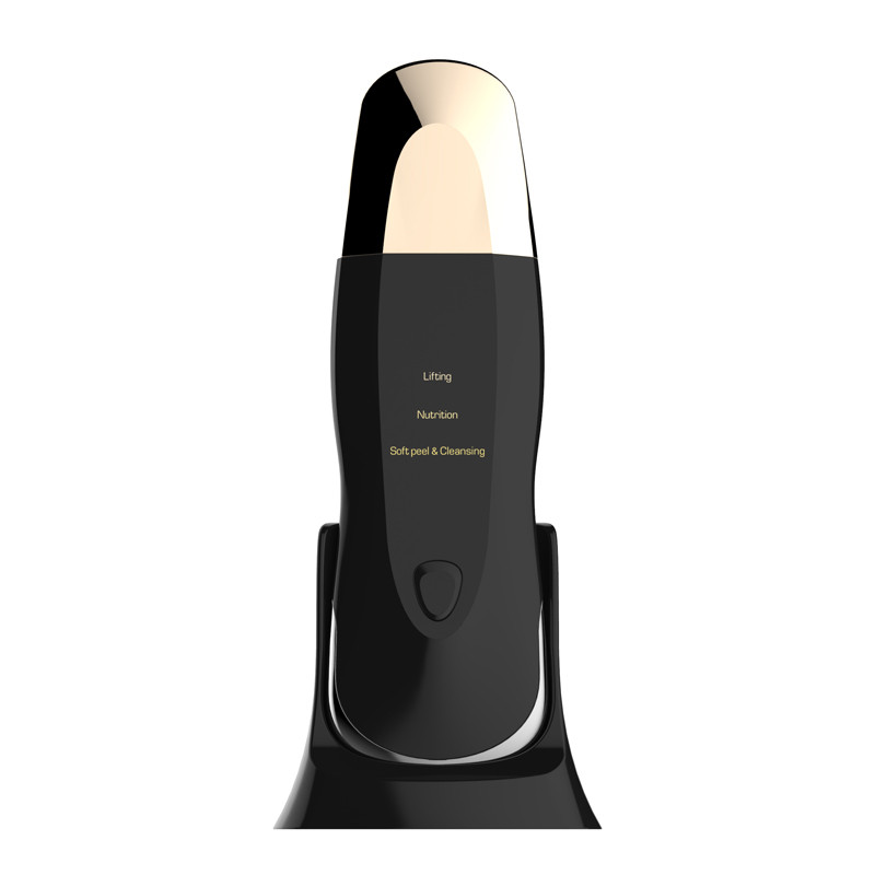 Ultrahangos bőrradír mitesszer akne eltávolító arctisztító ionos arcradír ultrahangos peeling tiszta gépi vibráció