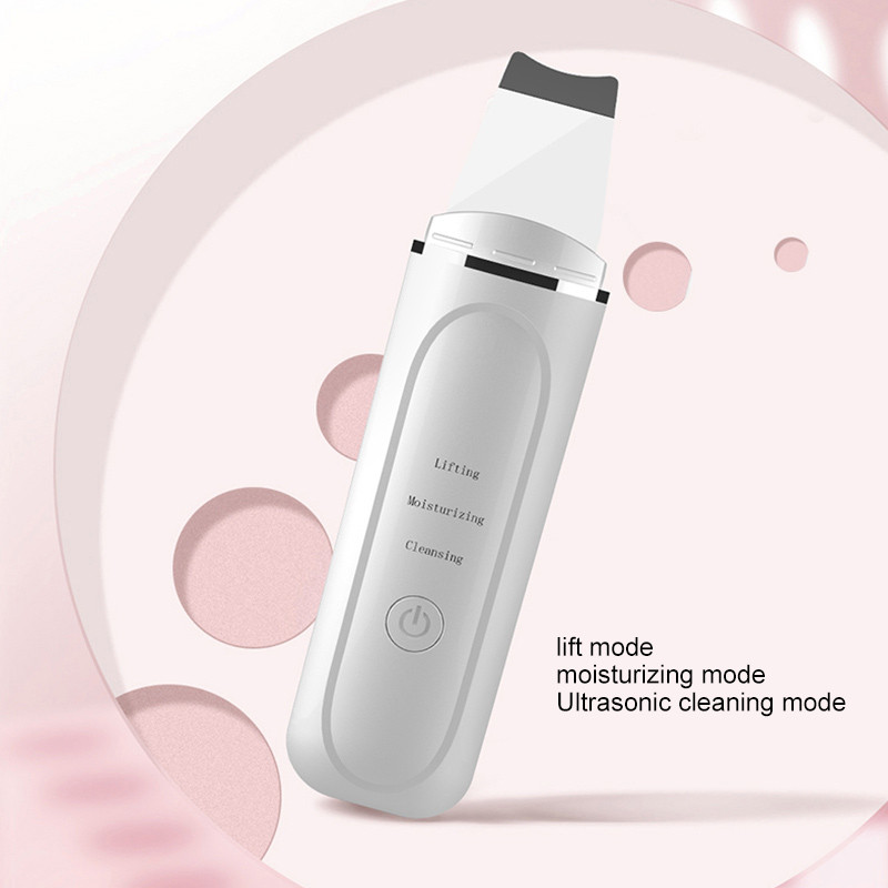 Beauty Star ultrahangos arctisztító bőrradír Arctisztító Bőrhámlasztó mitesszer eltávolító pórustisztító arcradír