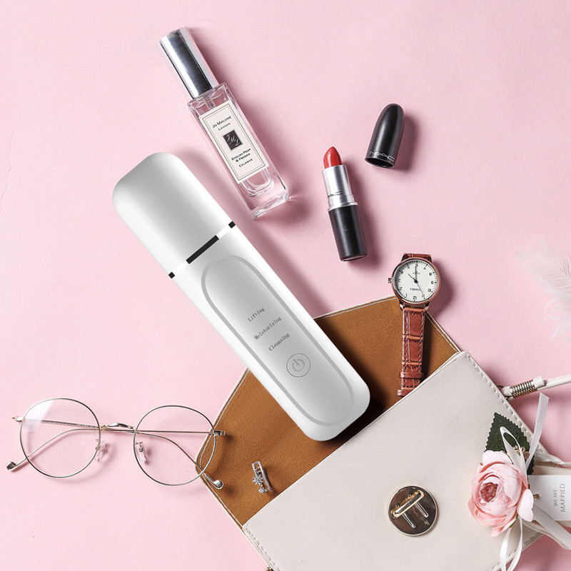 Beauty Star ultrahangos arctisztító bőrradír Arctisztító Bőrhámlasztó mitesszer eltávolító pórustisztító arcradír