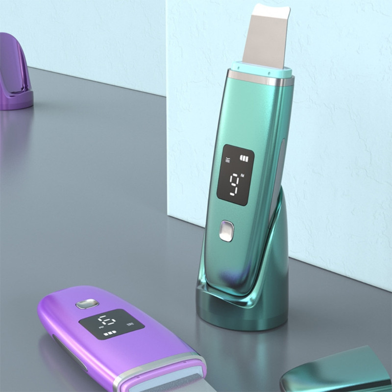 Skin scrubber arc spatula, mitesszer eltávolító LCD pórustisztító, FACIAL Lifting Tool ， mitesszer eltávolító akne kivonathoz