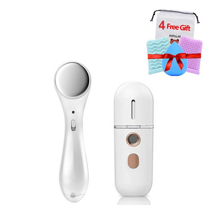 LCD ultrahangos bőrradír mélytisztító akne mitesszer eltávolító EMS peeling kavitációs arcmasszírozó bőrfiatalítás