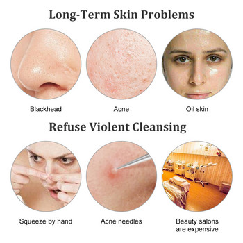 Vibration Face Spatula Ultrasonic Skin Scrubber Remover Facial Scrubber Shovel Clean Cavitation Peeling Facial Lifting