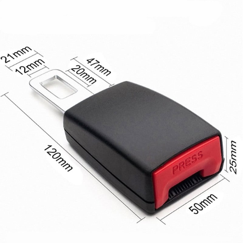 1db autós biztonsági öv meghosszabbító biztonsági öv borítás Biztonsági öv párnázat hosszabbító csat dugó csat biztonsági öv csíptető autós kiegészítők