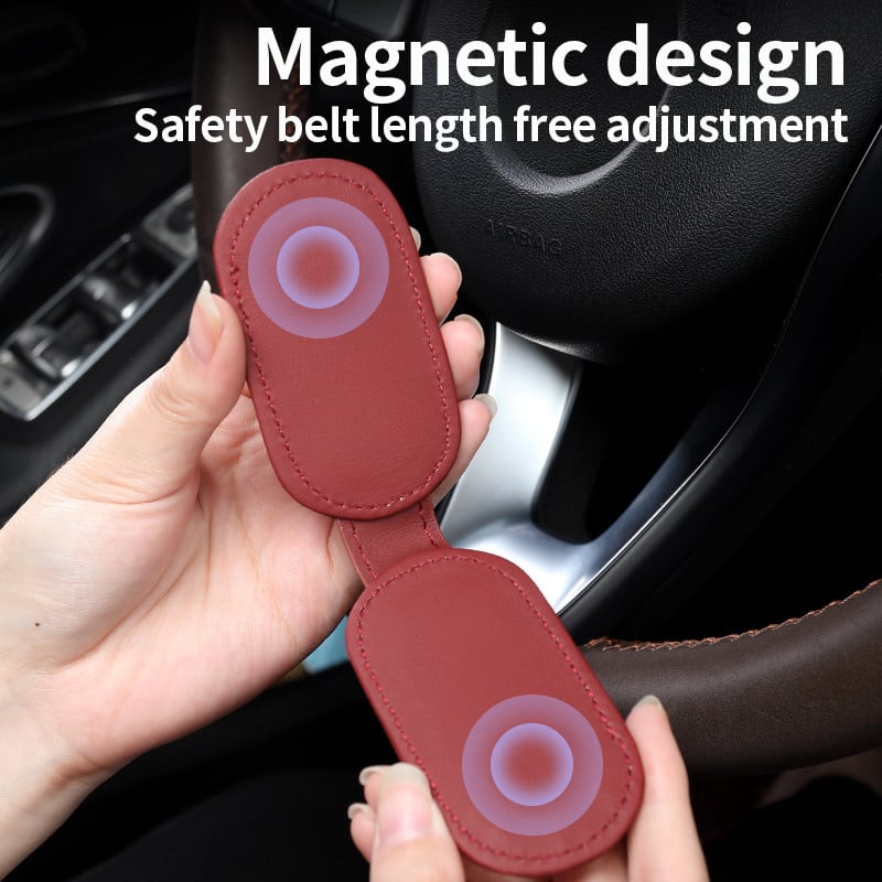 Autó biztonsági övcsipesz 2db univerzális biztonsági öv tartó ütköző csúszásgátló biztonsági öv feszességét beállító mini autós kiegészítők