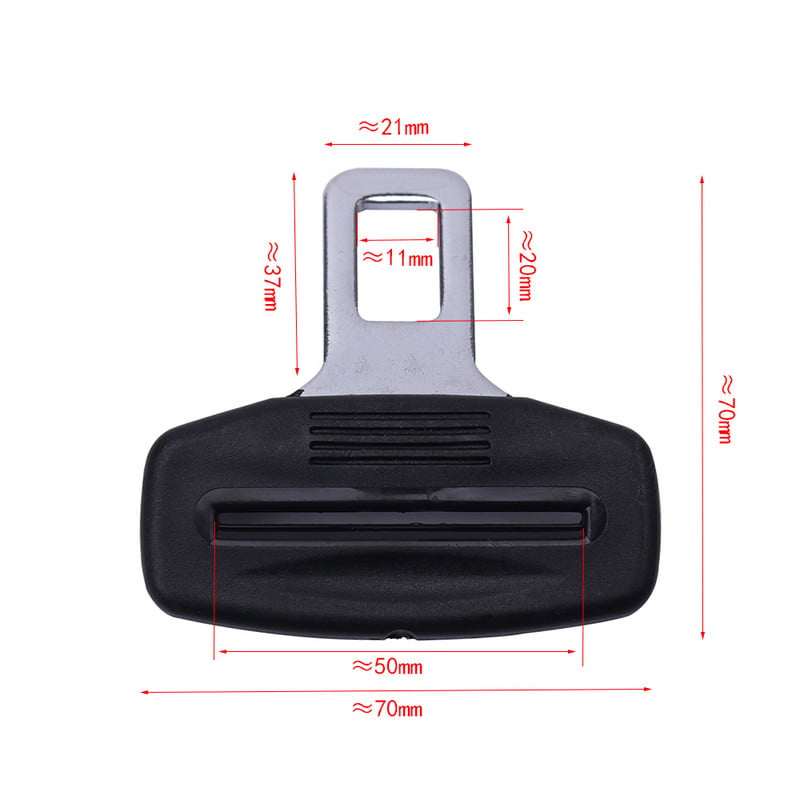 1 db univerzális autós biztonsági öv csatcsat Biztonsági öv járműhöz rögzíthető csatok dugó gépjármű belső kiegészítők