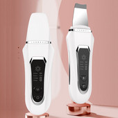 Arc ultrahangos tisztító mitesszer eltávolító akne pórusos arctisztító EMS Face Lift peeling lapát Ion ultrahangos bőrradír