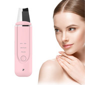 Υπερηχητικό Skin Skin Scrubber Spatula Cleaner Ion Acne Remover Blackhead Shovel Scrubber Beauty Device Face Lift Massager