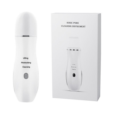 Ultrahangos bőrradír vibrációs arc spatula mitesszer eltávolító arcradír lapát Clean kavitációs peeling gép 45G