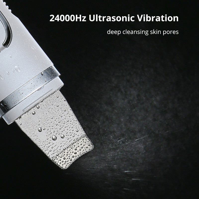 Elektrinis veido odos šveitiklis Ultragarsinis odos valiklis Elektrinis pilingas kastuvas Porų giluminis valymas veidą pakeliantis stangrinamasis masažuoklis