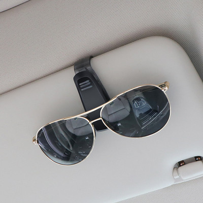 Сенник за кола Козирка Скоба за очила Билетна карта Държач за слънчеви очила Джобна скоба за Tesla Model 3 Model X Model SY Автомобилни аксесоари