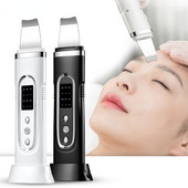 Ultrahangos bőrradír vibrációs arc spatula mitesszer eltávolító lapát Tiszta kavitációs peeling arc lifting
