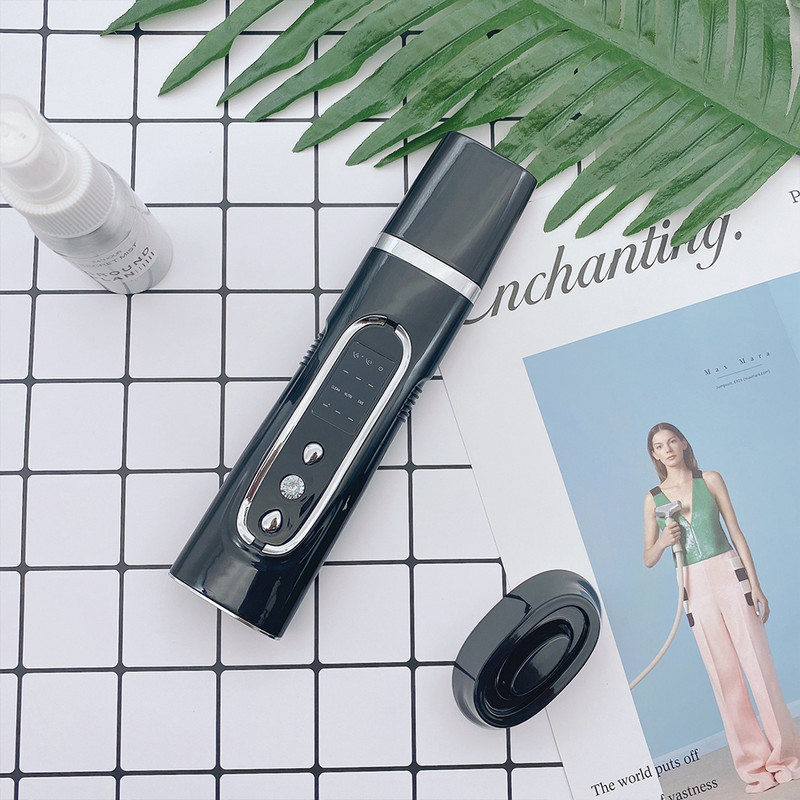 Ultrahangos bőrradír vibrációs arc spatula mitesszer eltávolító lapát Tiszta kavitációs peeling arc lifting