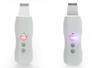 Recharge Ultrahangos súroló masszírozógép bőr mélytisztító készülék Anionos arcbőrápoló peeling lifting súroló