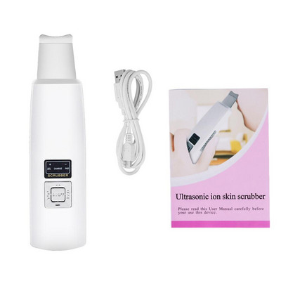 LINMEE Ultrasonic Deep Cleaning Face Machine Skin Scrubber Remove Dirt Blackhead Μειώνει τις ρυτίδες και τις κηλίδες Facial Lifting