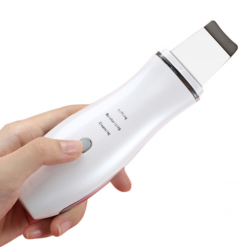 Επαγγελματικό υπερηχητικό καθαριστικό δέρματος προσώπου Deep Face Cleaning Face Scrubber Machine Demoval Facial Cleaner Tools