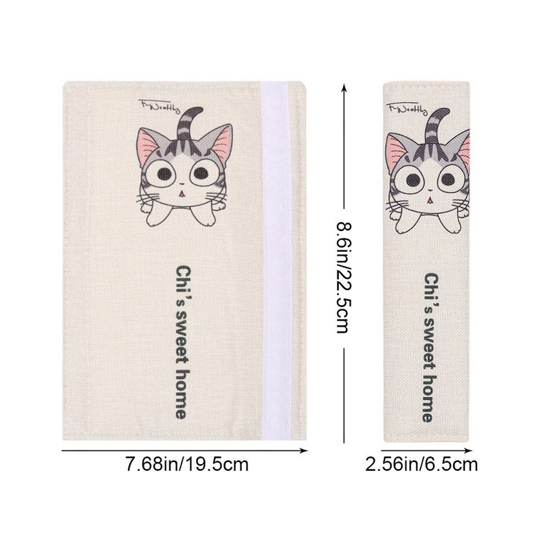 Universal Cartoon Cartoon Κάλυμμα ζώνης ασφαλείας Ζώνη ασφαλείας Μαξιλάρια ώμου Προστασία βελούδινων προστατευτικών ζώνης αξεσουάρ αυτοκινήτου