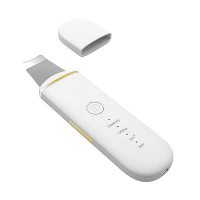 Beauty Kemei Face Cleaner Ultrasonic Skin Scrubber Usb Plug Remover Blackhead Facial Massager Προσώπου ακμή Skincare Peeling Cavitation