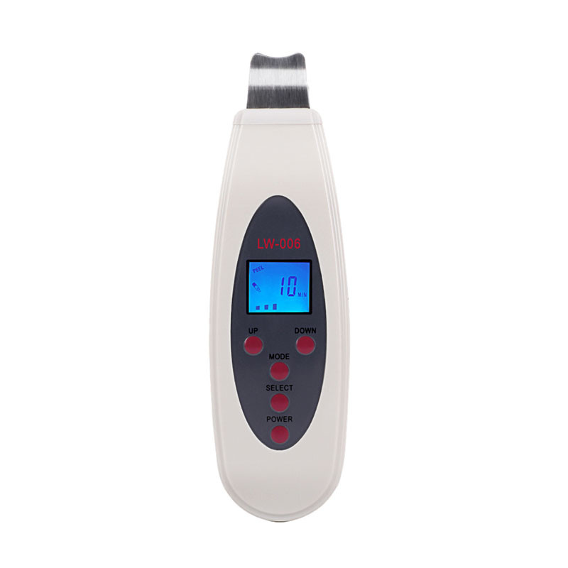 Ultrahangos bőrradír Mély arctisztító készülék Akne eltávolítása Galvános arc lifting ultrahangos mitesszer peeling pórusok tisztítása