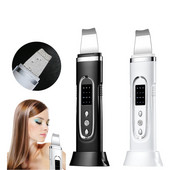 Νέο Ultrasonic EMS Skin Scrubber Electric Vibration Massager Pore Deep Cleaning Dead Skin Removal Remover Face Lifting Care Tool