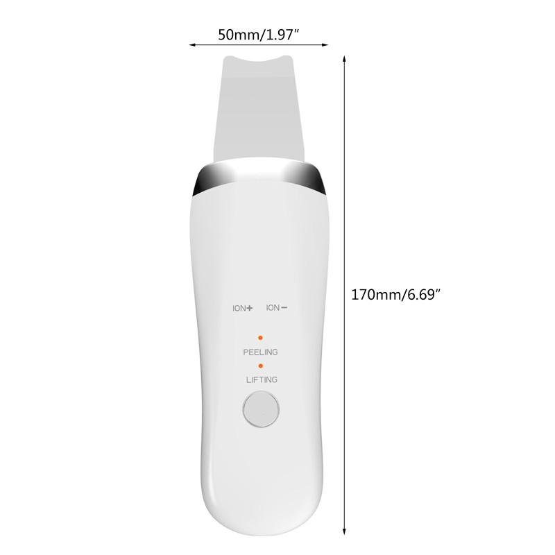 Μηχάνημα βαθύ καθαρισμού προσώπου Peeling Shovel Facial Pore Cleaner Face Skin Scrubber Lift Beauty Instrument