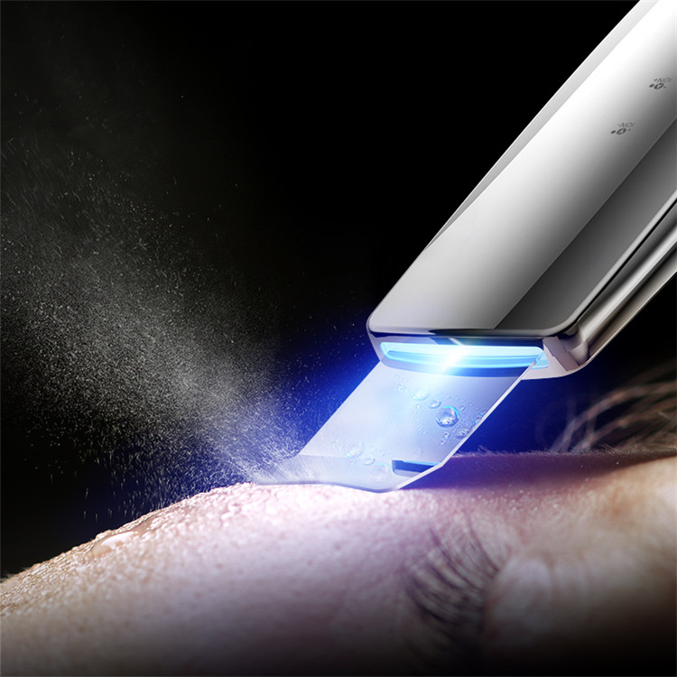 EMS vízálló mélytisztító arc elektromos peeling ultrahangos spatula arcbőrradír az arc szépségének fehérítéséhez