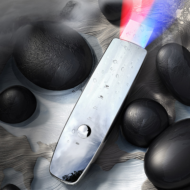 EMS vízálló mélytisztító arc elektromos peeling ultrahangos spatula arcbőrradír az arc szépségének fehérítéséhez