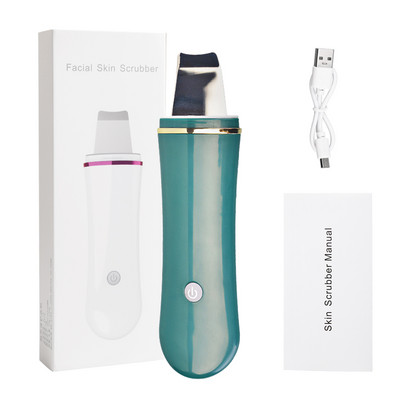 Υπερήχων Peeling Shovel Spatula Scrubber Ion Deep Facial Clean Removal Pore Cleaner Face Lift Beauty Machine