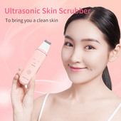Ultrasonic Skin Scrubber Deep Face Cleaning Machine Peeling Shovel Facial Pore Cleaner Face Skin Scrubber Lift Machine