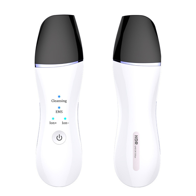 Ultrahangos bőrradír peeling lapát Kék világos bőrápoló mély arctisztító arc lifting gép nano arcpermetező