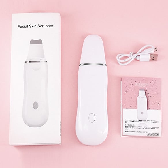 Hordozható elektromos arctisztító spatula Dead Skin tisztító arcpeeling szépség testápoló gép ultrahangos bőrradír