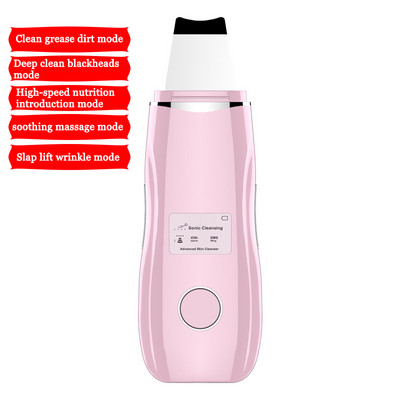 Οθόνη LCD Ultrasonic Skin Scrubber Deep Facial Cleanser Remover Blackhead Ultrasonic Ion Ance Pore Cleaner Facial Lifting Tools