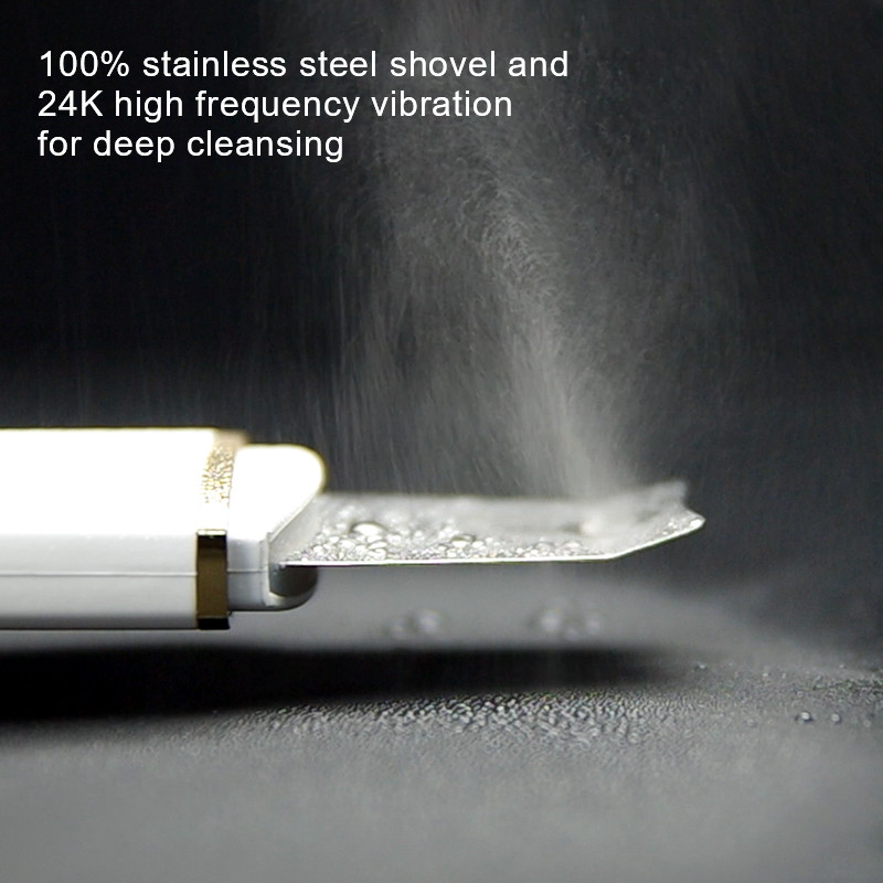 Υπερηχητικό Skin Scrubber Vibration Face Spatula Remover Blackhead Shovel Clean Cavitation Peeling Lifting προσώπου