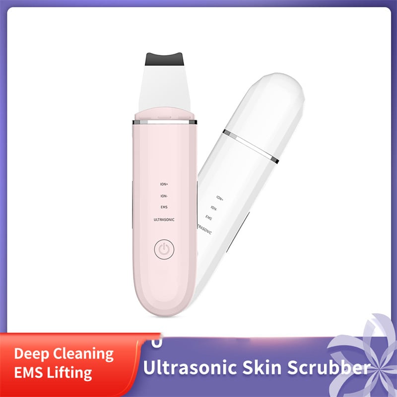 Arctisztító ultrahangos bőrradír Mélytisztító peeling lapát arc pórusemelő gép Ultrasonico arcápoló