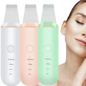 Ultrahangos arcradír pórustisztító ion lift bőrradír akne mitesszer eltávolító peeling spatula mély bőrtisztító gép