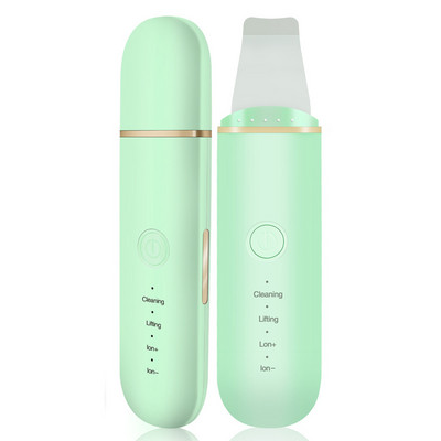 Ultrahangos arcradír pórustisztító ion lift bőrradír akne mitesszer eltávolító peeling spatula mély bőrtisztító gép