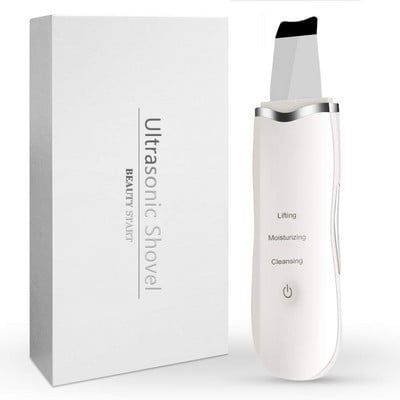 Beauty Ultrahangos bőrradír RF arcmasszírozóval Arc lifting Arcbőrápoló eszközök Pórustisztító Távolítsa el a mitesszer akne