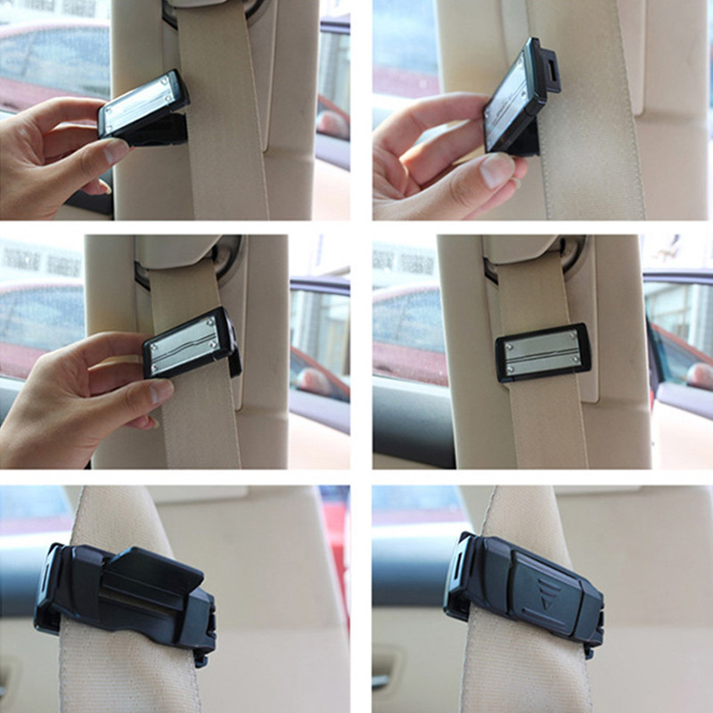 2 tk auto reguleeritavad turvavööd hoidik stopper pandla klamber kaasaskantav universaalne auto turvavöö klamber interjööri autotarvikud uus