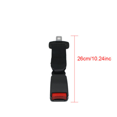 Autós biztonsági övcsipesz hosszabbító 12-36 cm Biztonsági öv biztonsági zár csat dugó klip hosszabbító terhes nőknek kövér embereknek állítható