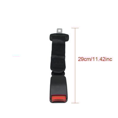 Autós biztonsági övcsipesz hosszabbító 12-36 cm Biztonsági öv biztonsági zár csat dugó klip hosszabbító terhes nőknek kövér embereknek állítható