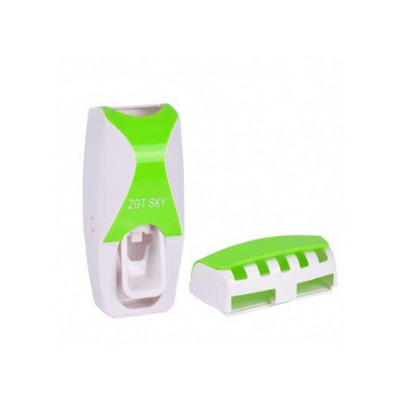 laikiklis dantų šepetėliui Naujas automatinis automatinis dantų pastos dozatorius vonios reikmenys Montuojamas dantų pastos spaustukas vonios kambariui baño