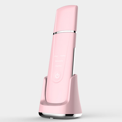 Ultrahangos tisztító 45°C hő Ultrahangos bőrradír Mély arctisztító gép Lapátos Bőrápoló Face Lift Peeling Arckezelés