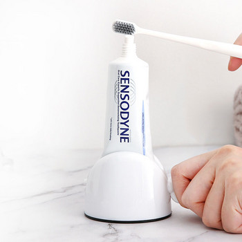 WIKHOSTAR Σετ αξεσουάρ μπάνιου Rolling Toothpaste Squeezer Tube Dispenser Cleanser Squeezer Θήκη οδοντόκρεμας